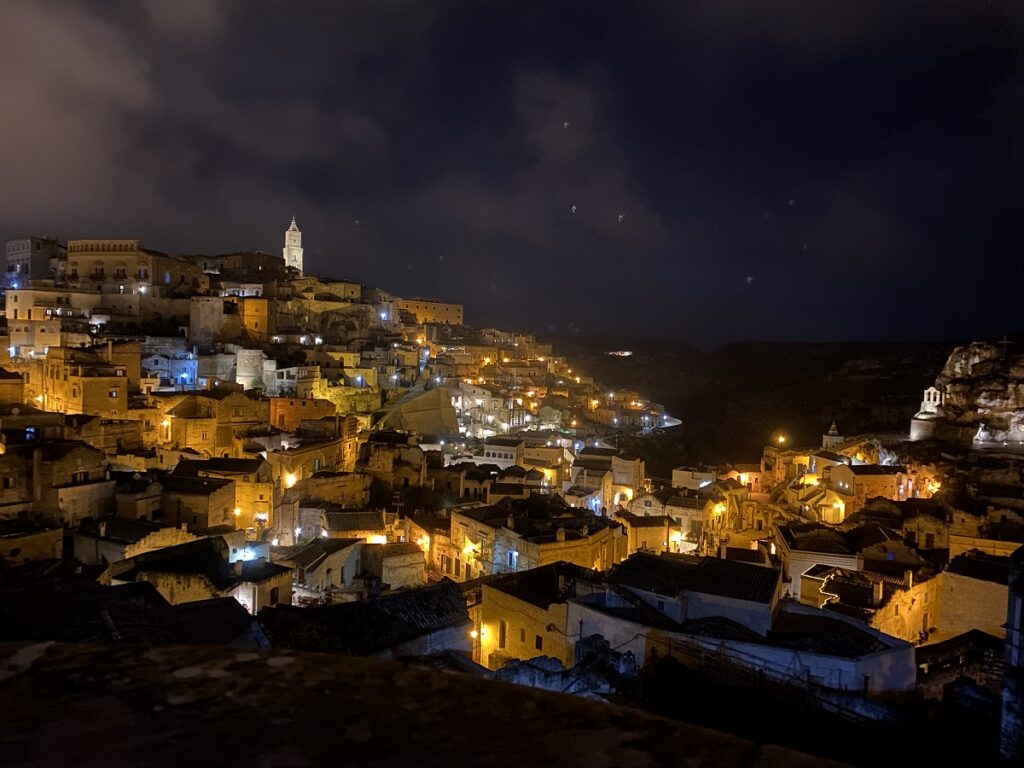 Matera di sera