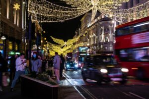 copertina natale Londra