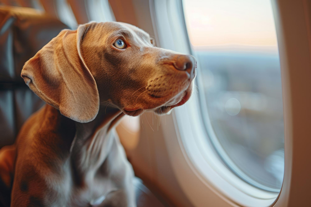 cane in aereo